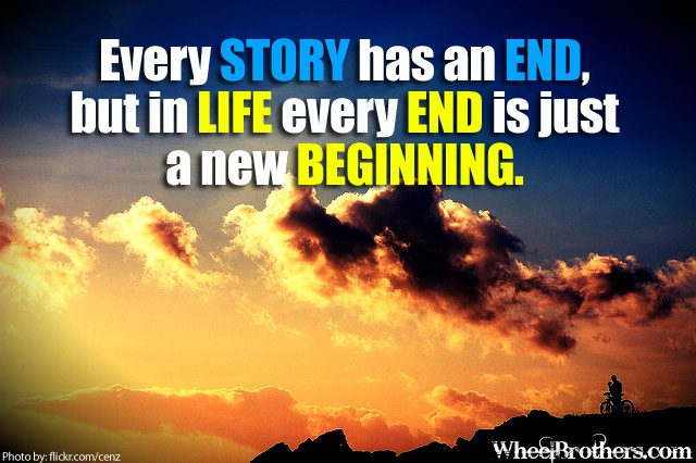 Every story has an end...