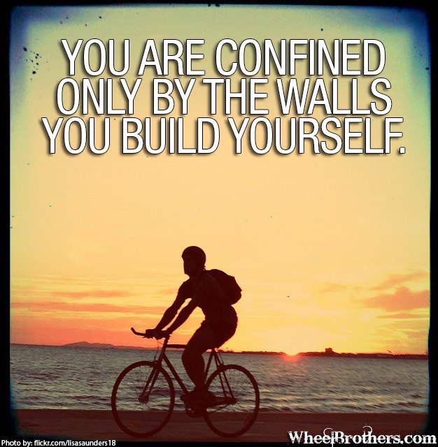 You are confined...