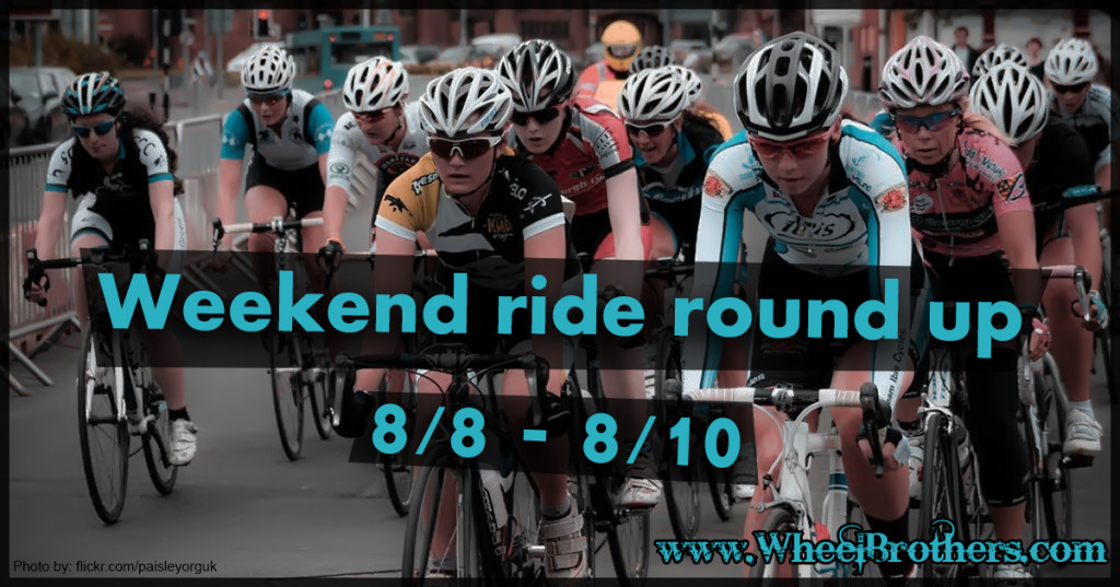 weekwnd ride 8-8 8-10