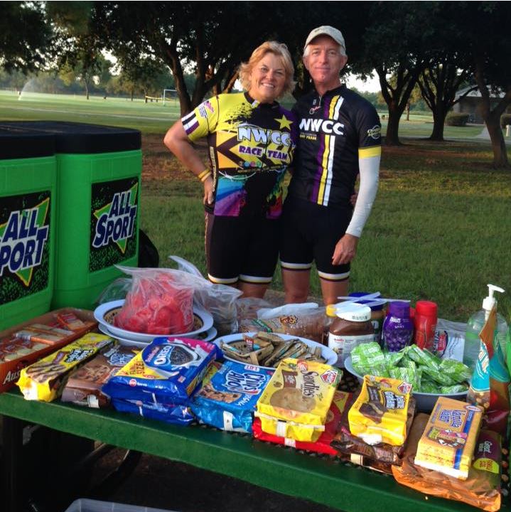 Nancy Kotinek Chiczewski and Trey Walker know what weary cyclists want in the way of post-ride goodies. 