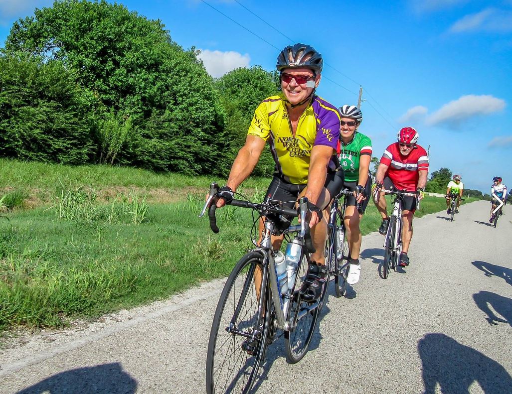 Blue skies and cycling fun. What's not to like about Hump Day?(photo by Rich Faulkner)
