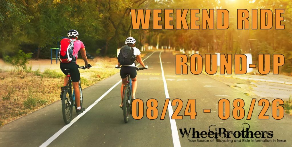 Weekend Ride Round-Up - 08/24 - 08/26