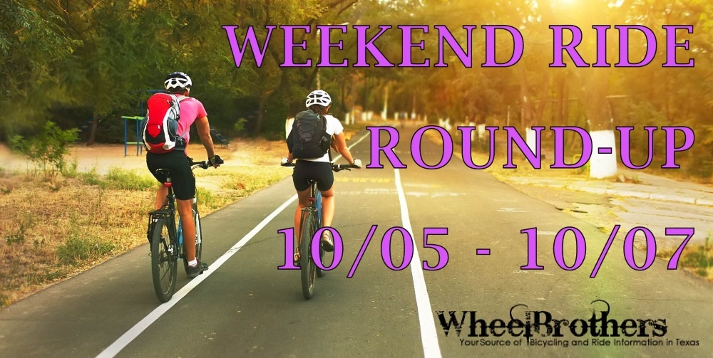 Weekend Ride Round-Up - 10/12 - 10/14
