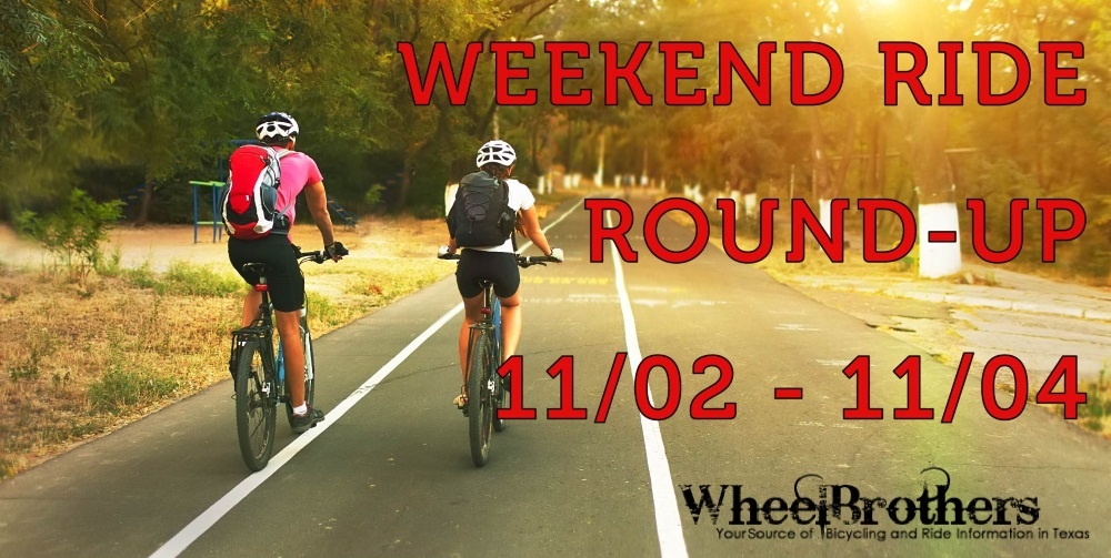 Weekend Ride Round-Up - 11/02 - 11/04
