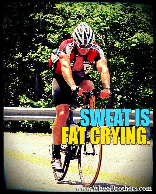 Sweat is Fat Crying