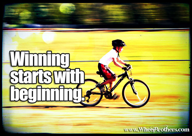Winning is about the heart, not just the legs
