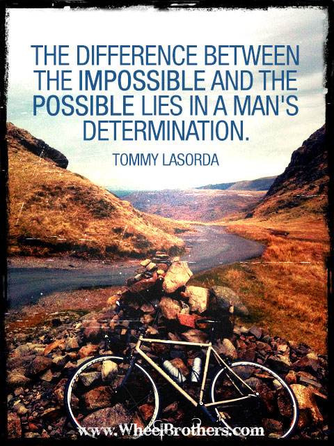 The difference between the impossible and the possible...