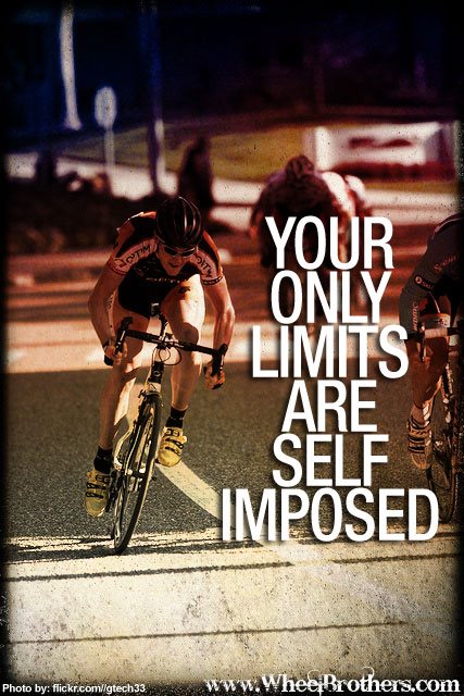 Your only limits are self imposed
