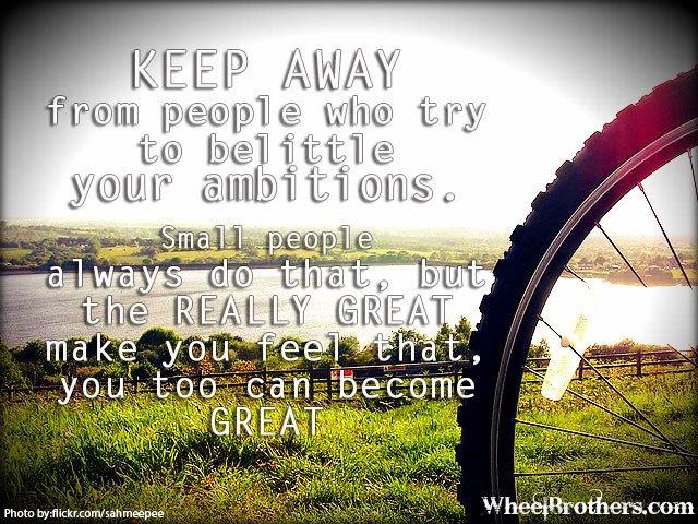 Keep away from people