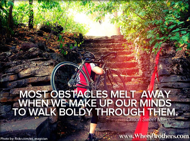 Most obstacles melt away