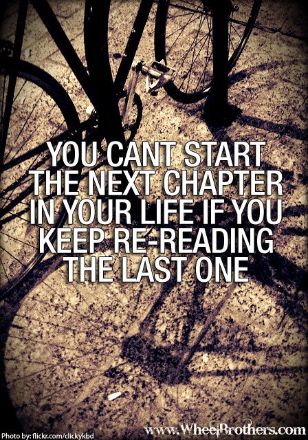 You can start the next chapter in your life