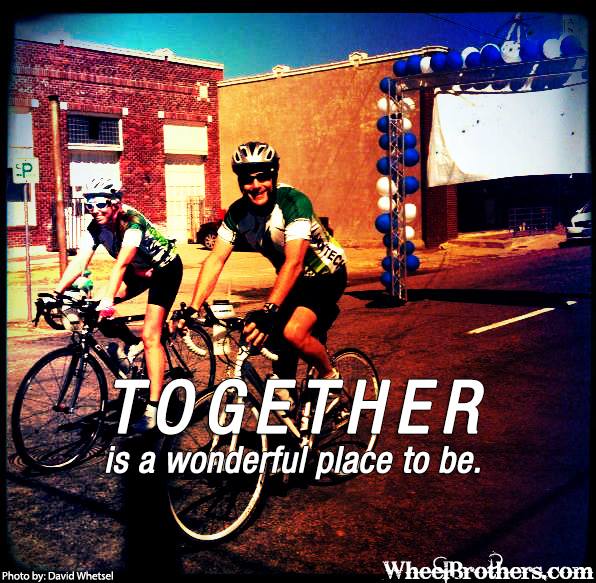 Together is a wonderful place to be
