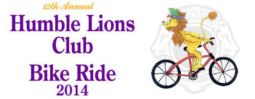 Annual Humble Lions Club Bike Ride