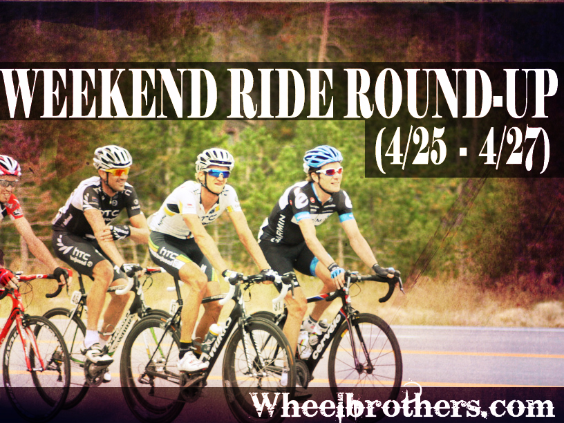 Weekend Ride Round-Up April 18th-20th