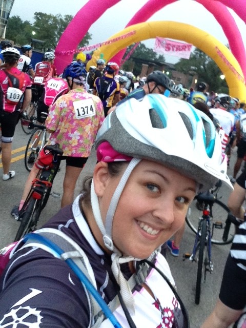 From the Back of the Pace Line - Tour de Pink