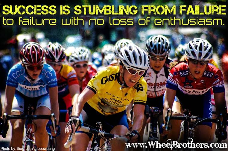 Success is Stumbling from Failure