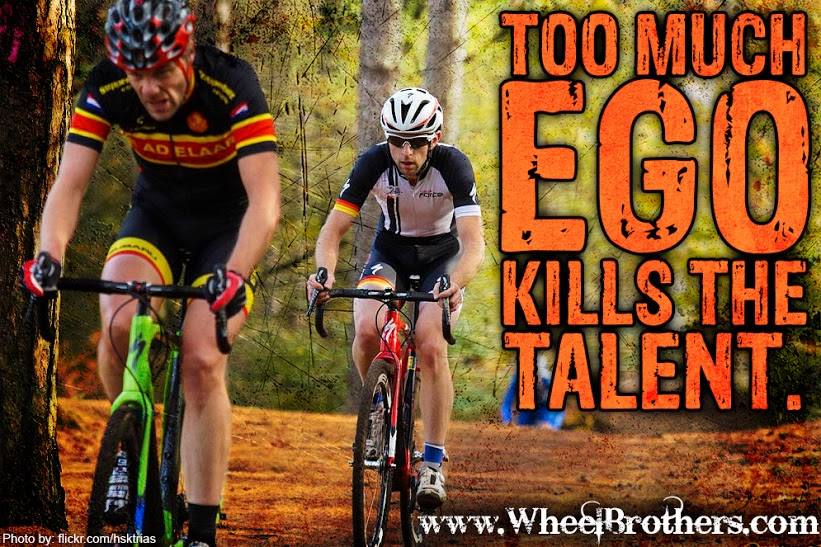 Too much ego kills the talent