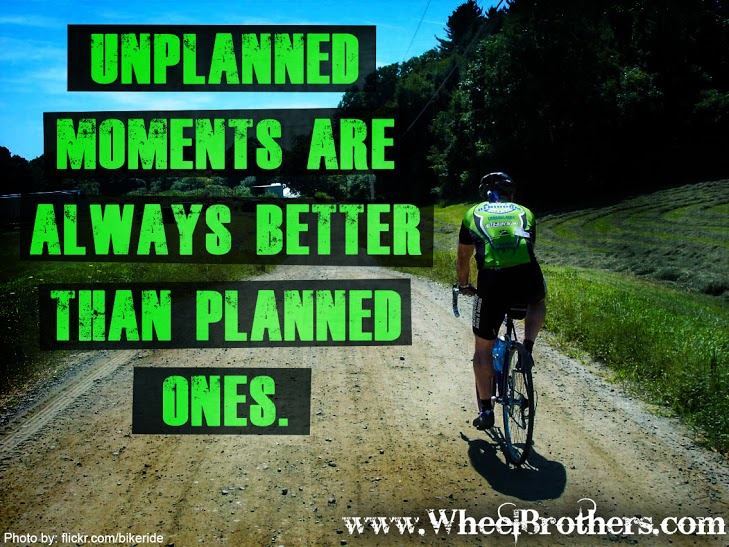Unplanned moments are always better than planned ones