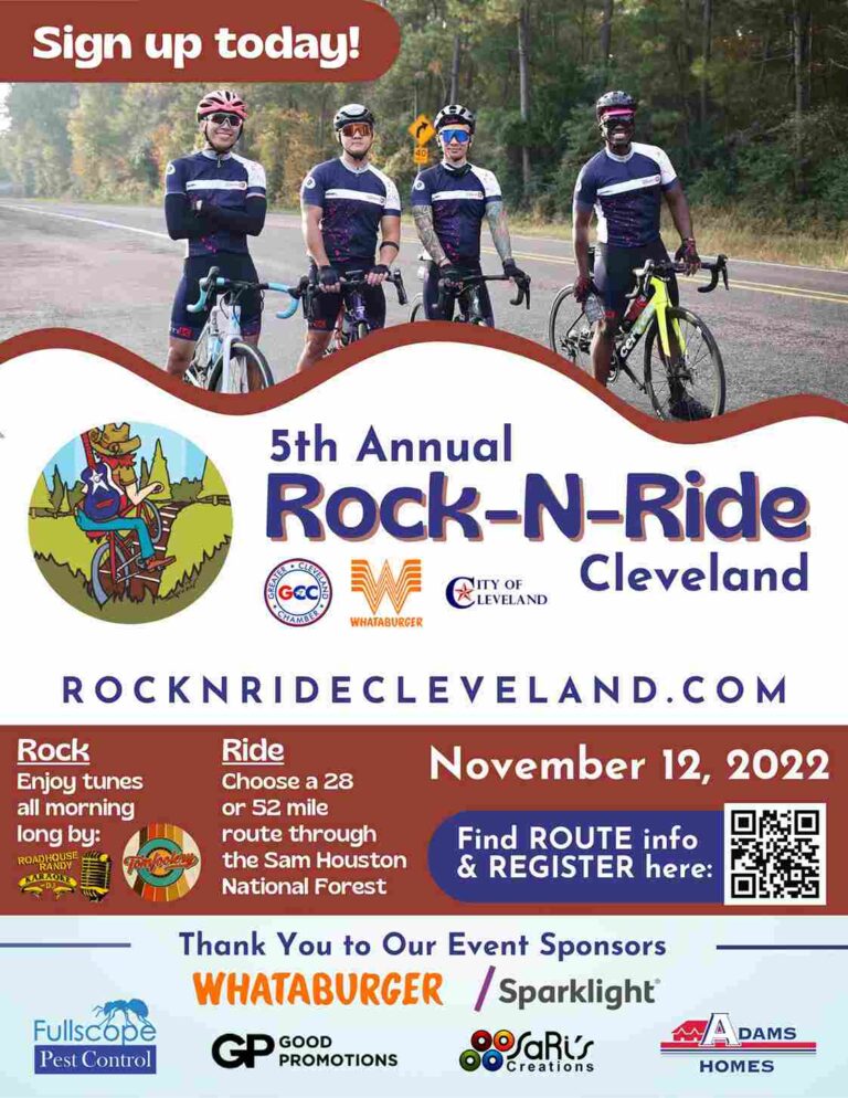 RockNRide Cleveland All up to date 2022 Texas bicycle rides in one